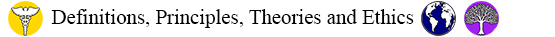 Definitions, Principles, Theories and Ethics icon