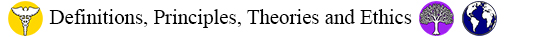 Definitions, Principles, Theories and Ethics icon