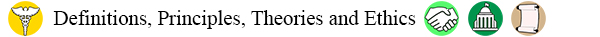 Definitions, Principles, Theories and Ethics icon