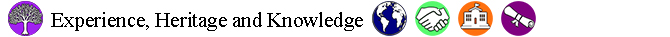 Experience, Heritage and Knowledge header