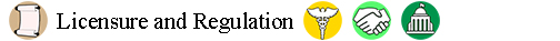 Licensure and Regulation icon