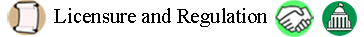 Licensure and Regulation icon