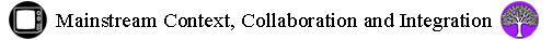 Mainstream Context Collaboration and Integration Heritage Knowledge section divider