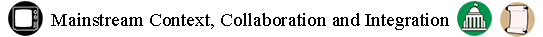 Mainstream Context, Collaboration and Integration header