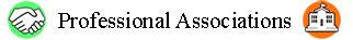 Professional Associations header