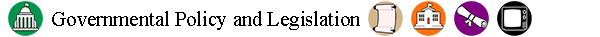 Governmental Policy and Legislation header