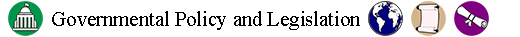 Governmental Policy and Legislation header