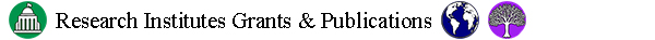 Research Institutes, Grants and Publications marker