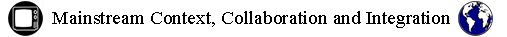 Mainstream Context, Collaboration and Integration icon