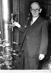 John Uri Lloyd with his first extractor