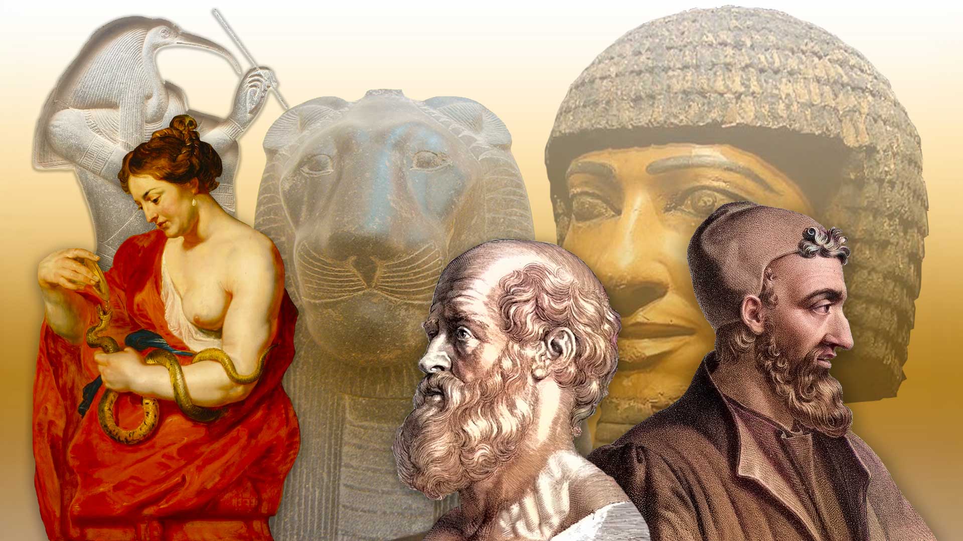 Tahiti, Hygiene, Sekmet, Hippocrates, Imhotep and Galen